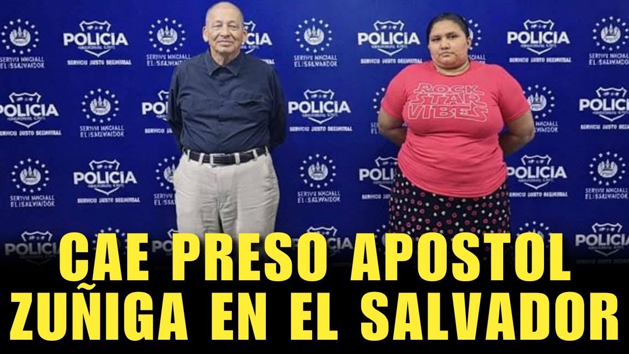 Capturan en El Salvador a apóstol Santiago Zuniga en el Amatillo