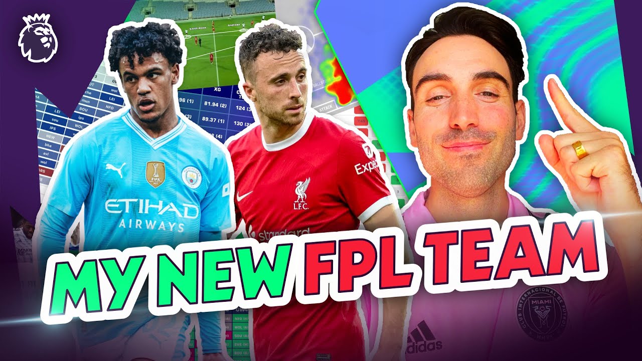 MY NEW FPL GW1 TEAM | 6 changes | Fantasy Premier League Tips 2024/25