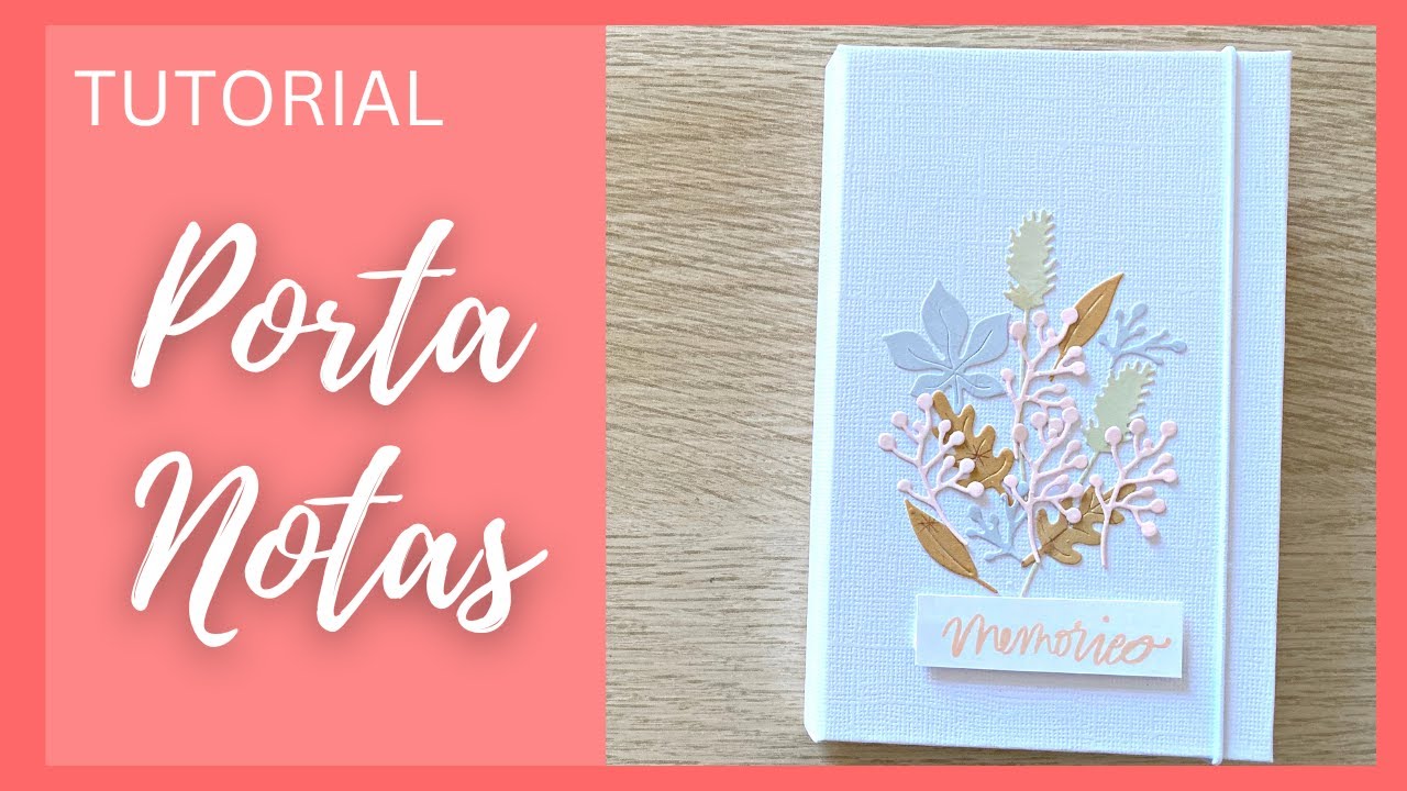 ¡Crea tu Propio PORTA NOTAS con estos Sencillos Pasos! | Tutorial Scrapbooking