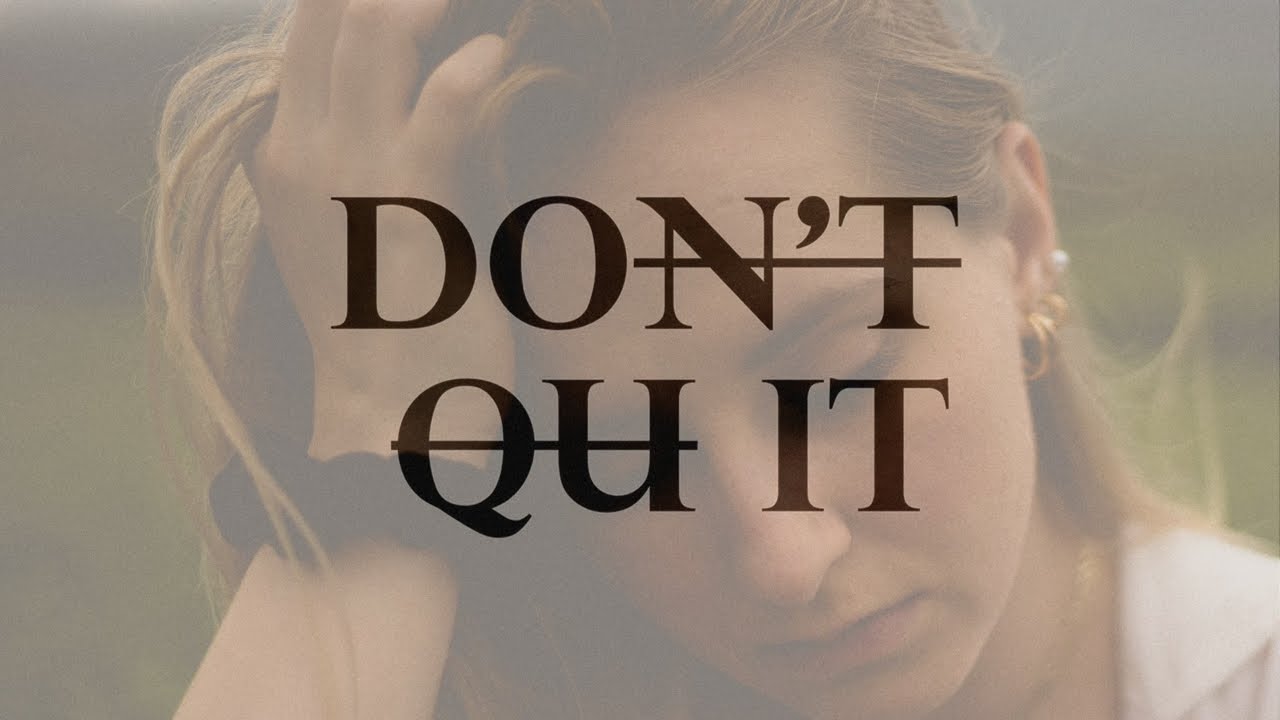 This is Not the Time to Give Up