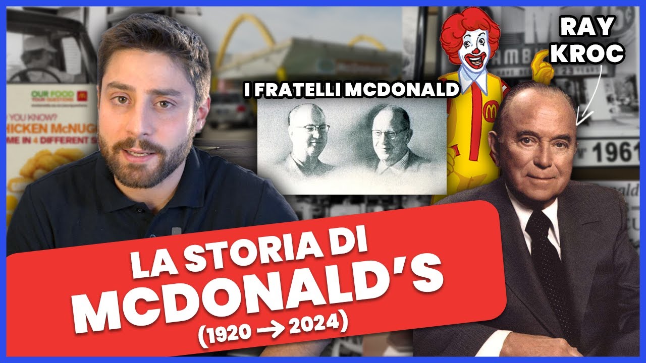 La STORIA di MC DONALD'S | Storie di cibo | PRATTQUELLO