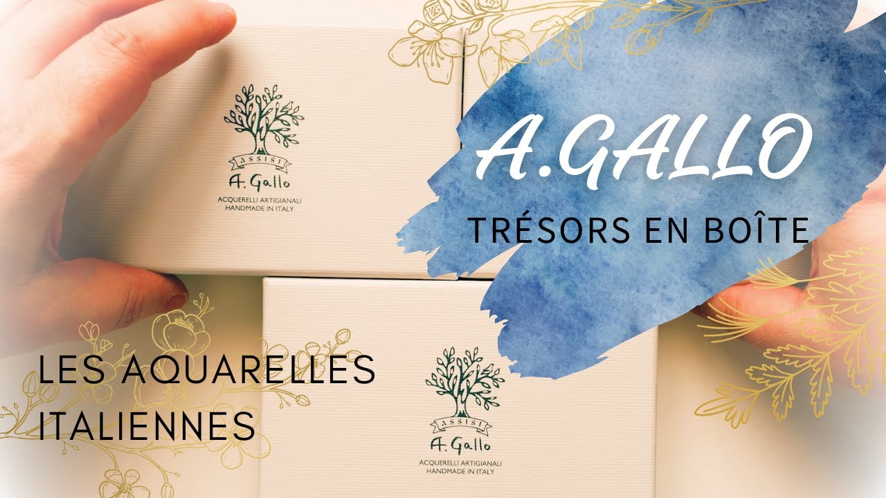 Les aquarelles italiennes A. Gallo