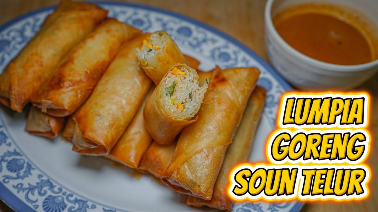 Lumpia Goreng isi Soun dan Telur