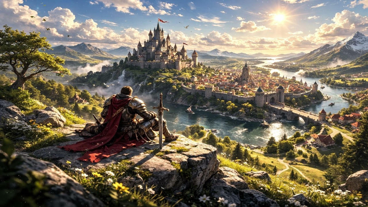 Fantasy Medieval Music for Focus & Calm | The Knight's return Home