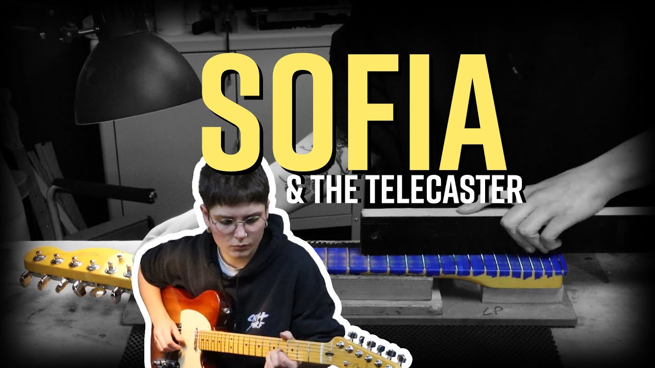 Telecaster | Guitar maintenance; Level, Crown & Polish with Sofia at Crimson Guitars