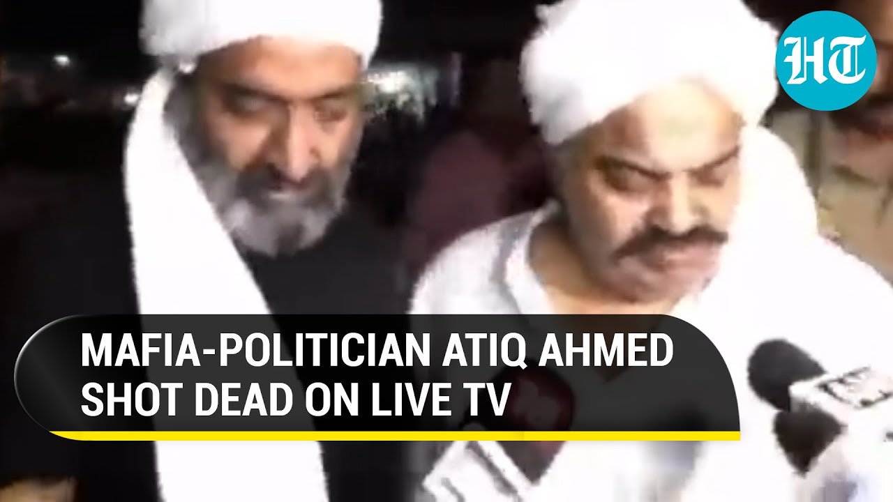 Atiq Ahmed, brother shot dead on live TV in Prayagraj | Watch