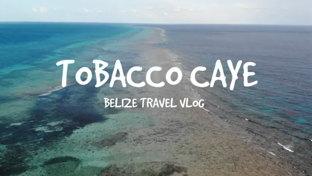 TOBACCO CAYE PARADISE - BELIZE Travel Vlog