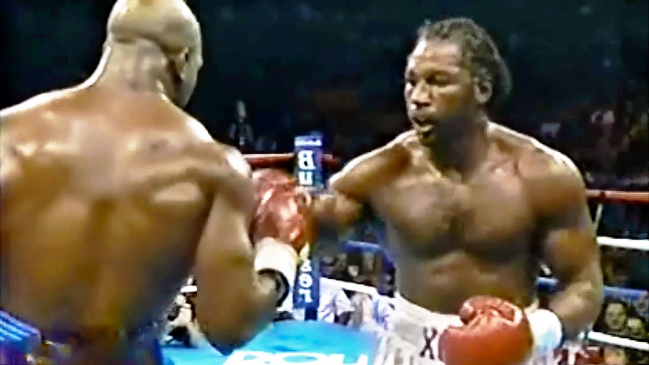Evander Holyfield (USA) vs Lennox Lewis (England) II | BOXING fight, HD, 60 fps