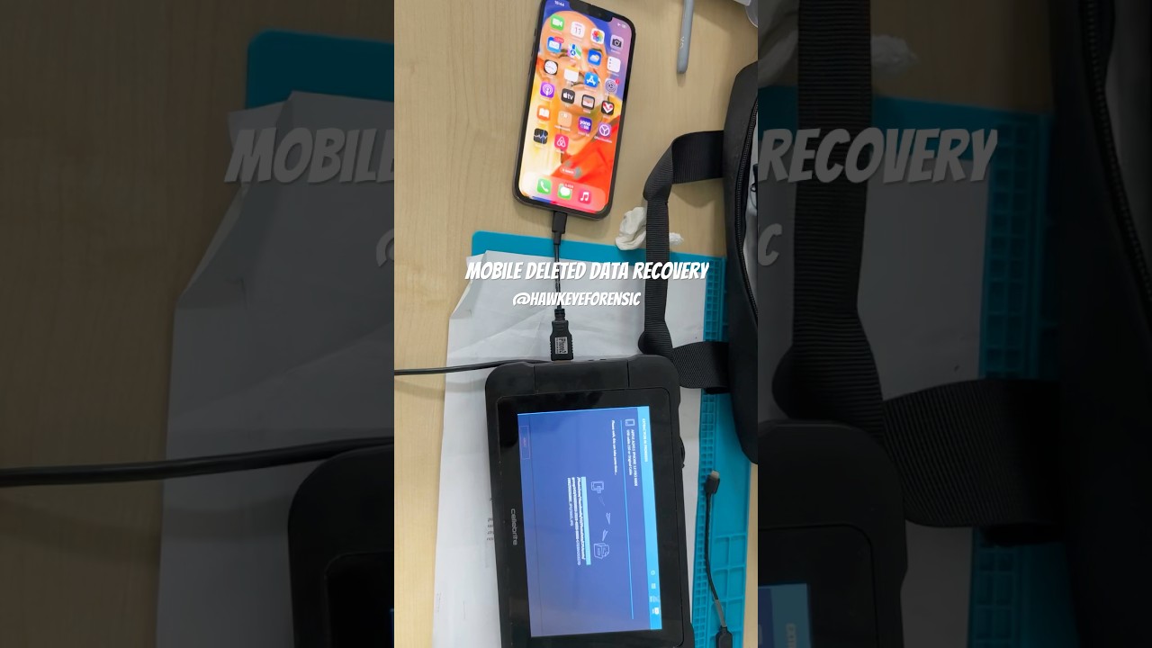 Recovering Deleted Data from the Iphone 13 Pro #mobiledatarecovery #datarecovery  #mobileforensic