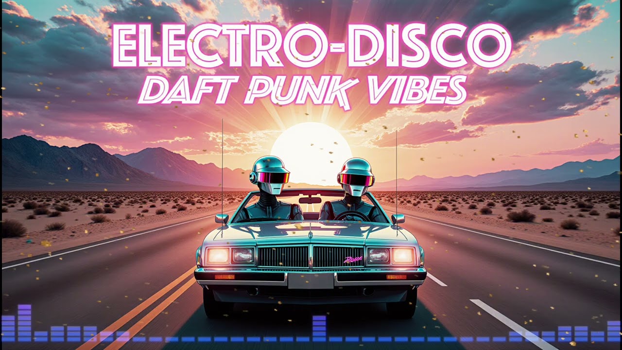 💿 Retro Beach Dusk 🌅 Chill Funk x Disco Lounge x Daft Punk Bliss!