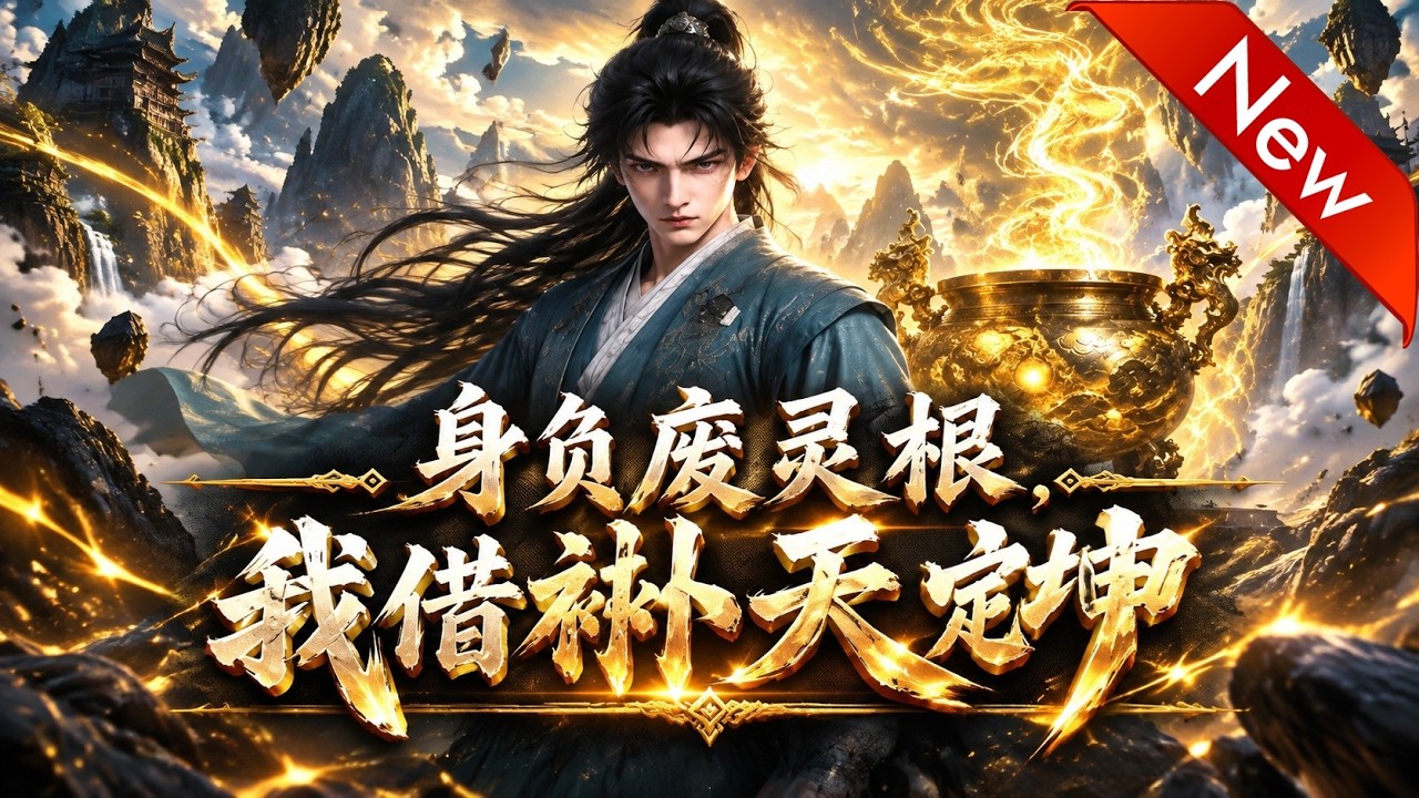 💕💕《身负废灵根，我借补天炉定乾坤》第1~215集。残疾废柴遭陷害入绝境，竟靠补天神炉重塑灵根，扮瘸隐忍强势反杀逆袭成神#追光动漫社#AI动漫#漫剧#穿越#動漫