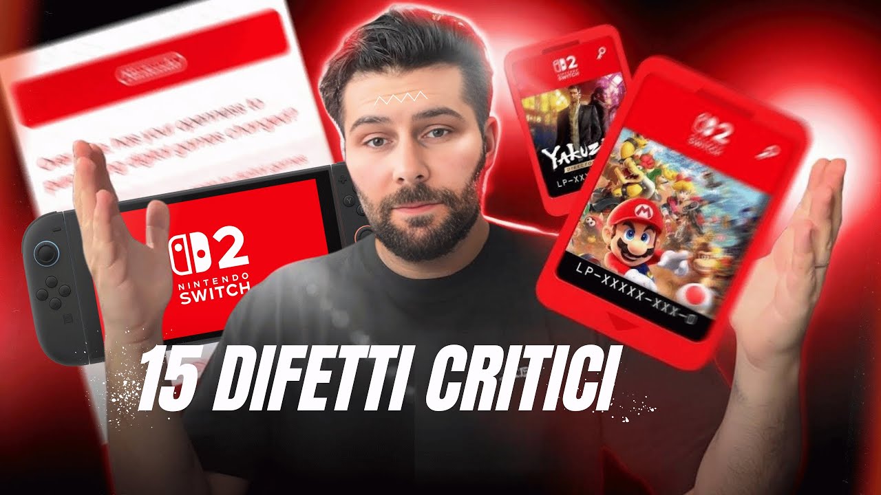 15 DIFETTI di Switch 2 che Nintendo Deve Migliorare!