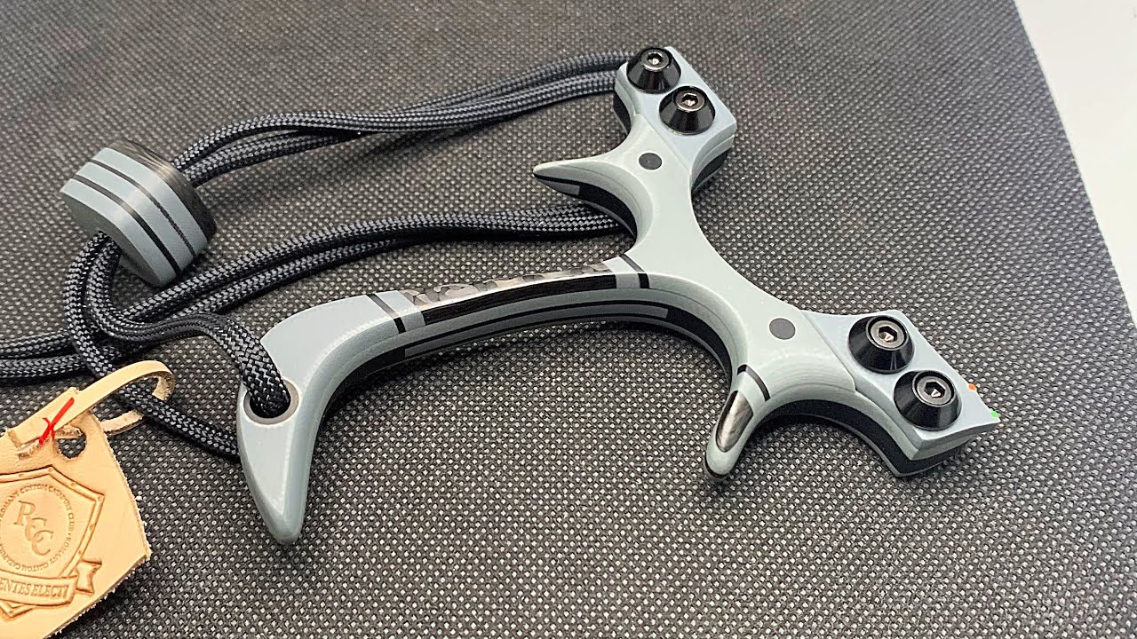 Microraptor pinch grip catapult slingshot