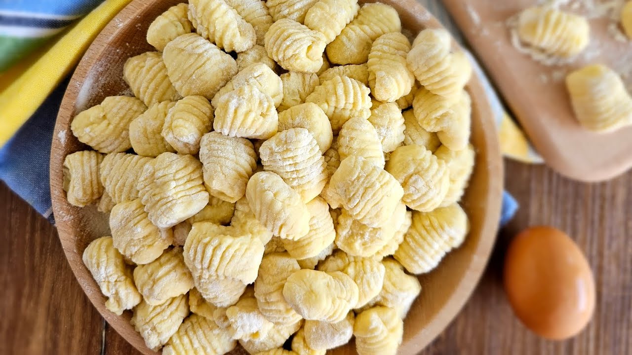 GNOCCHI DI PATATE FATTI IN CASA ricetta della nonna