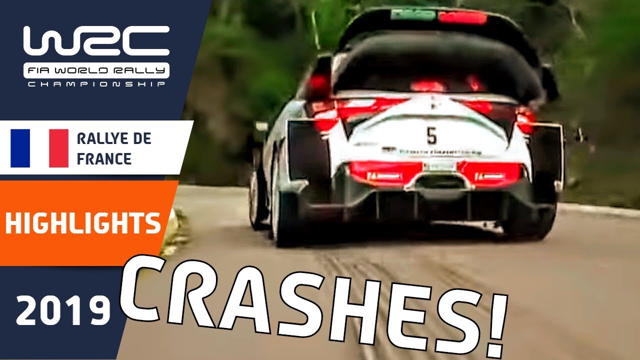 WRC - Rallye de France 2019: WRC Rally CRASH Highlights : Rally Crashes, Fails and Mistakes.