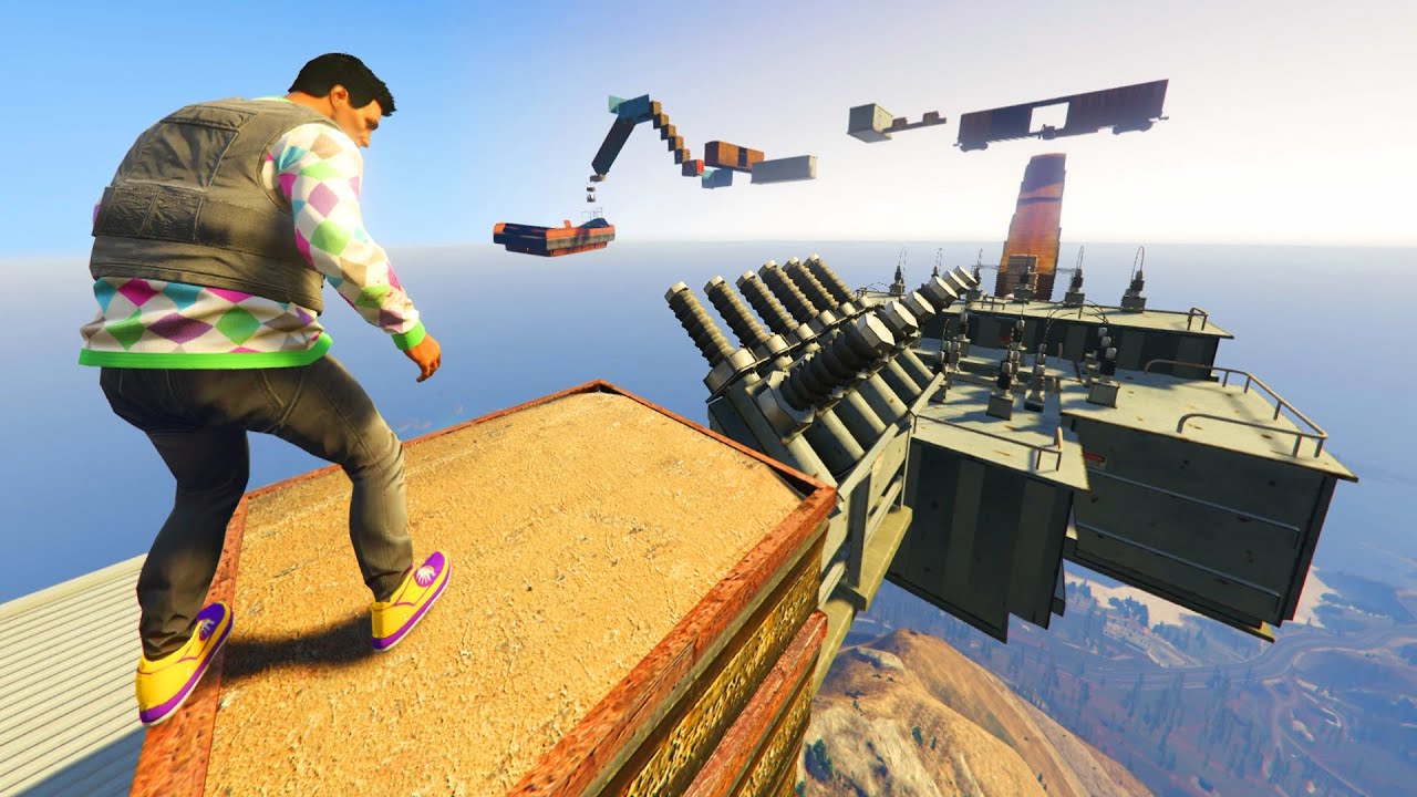 PARKOUR EXTREMO! ODIO LA ELECTRICIDAD!! - GTA V ONLINE