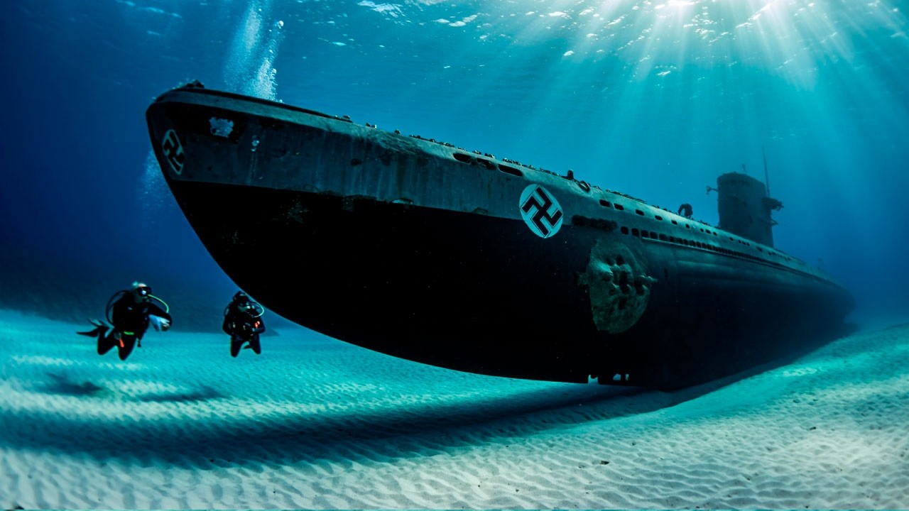 Taucher Fanden Nazi-U-Boot vor US-K&uuml;ste. Was Drinnen War, Schockierte die Welt!