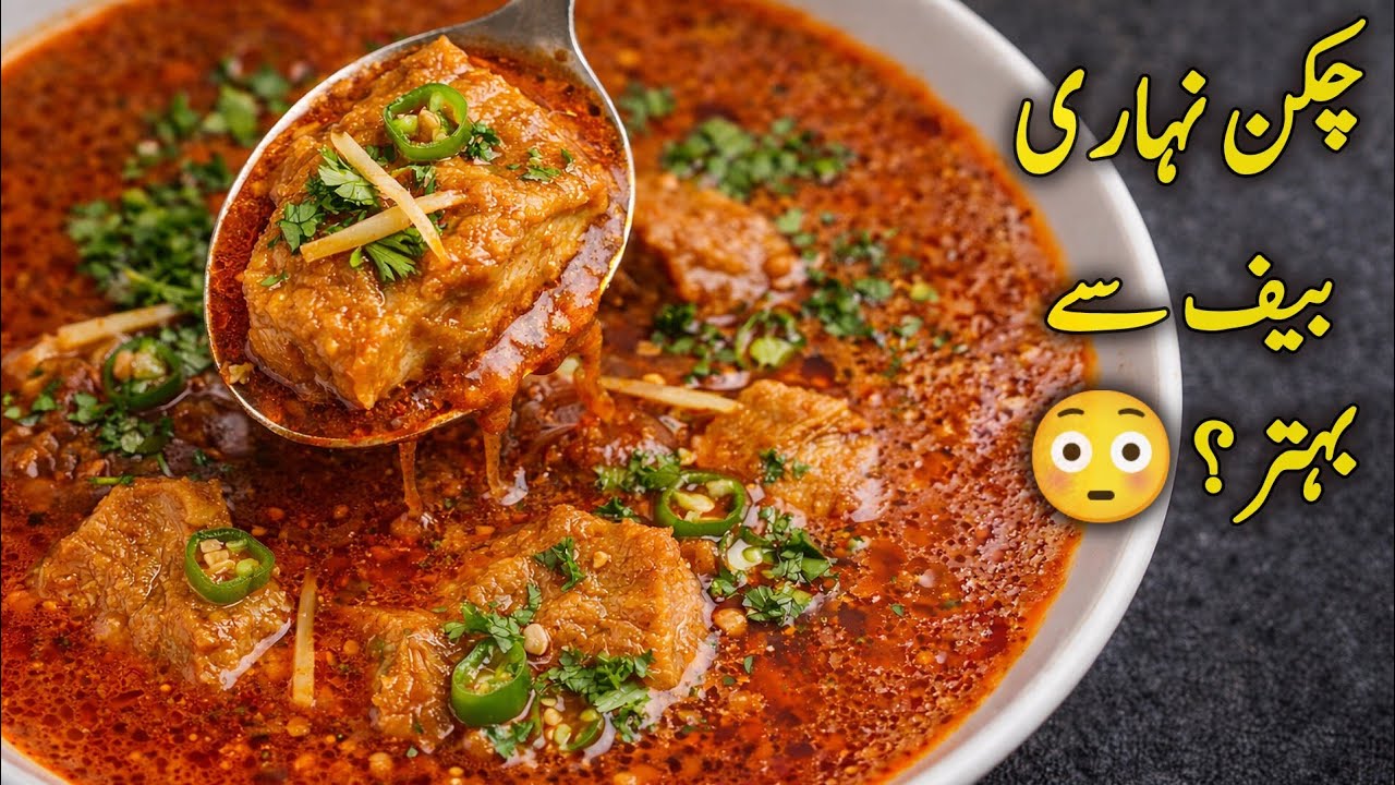 Chicken Nihari Recipe Pakistani | Beef Se Behtar Taste 😳