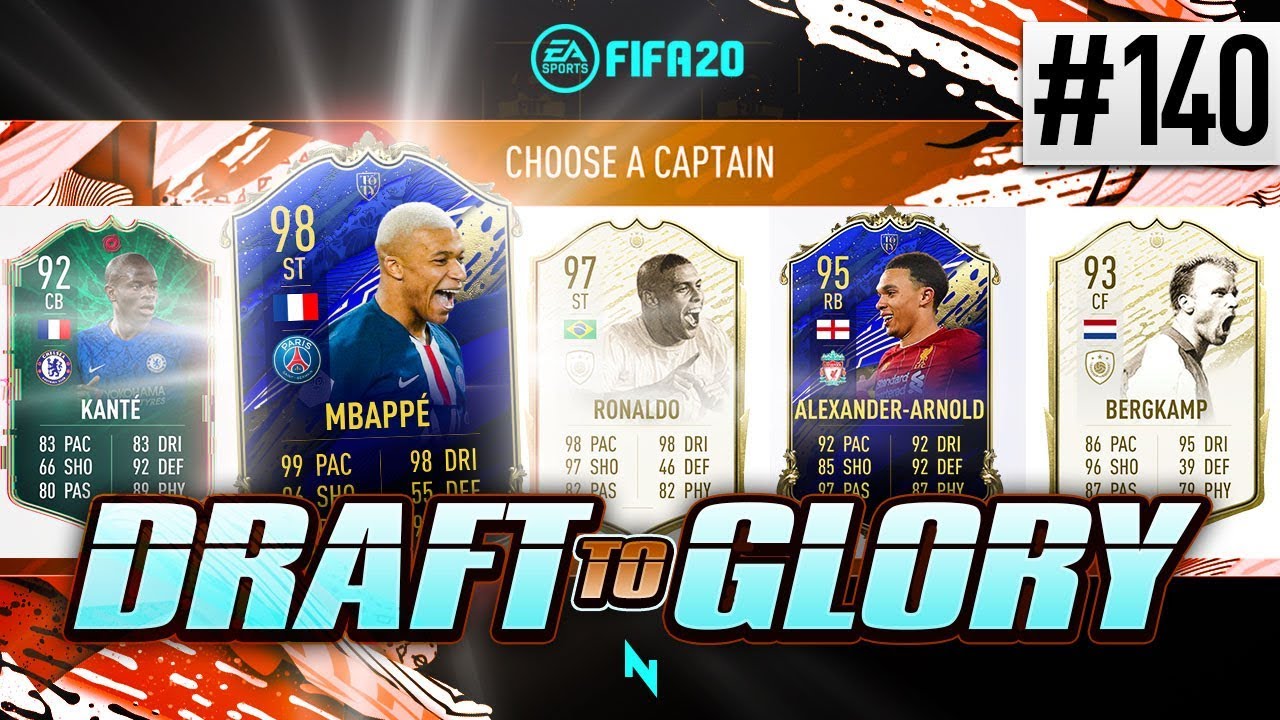 TOTY MBAPPE! - FIFA20 - ULTIMATE TEAM DRAFT TO GLORY #140