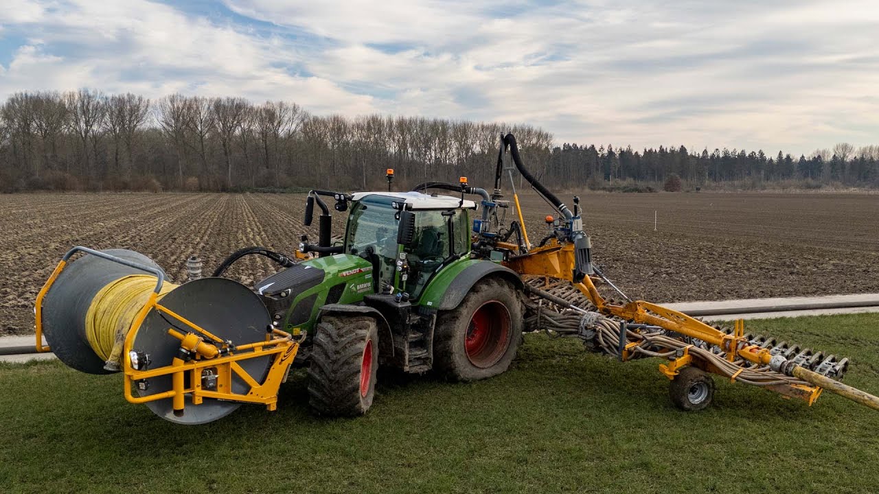 Fresh Fendt | *NEW* 620 Vario in action | Injecting slurry - season 2025 | BMWW Agriservice
