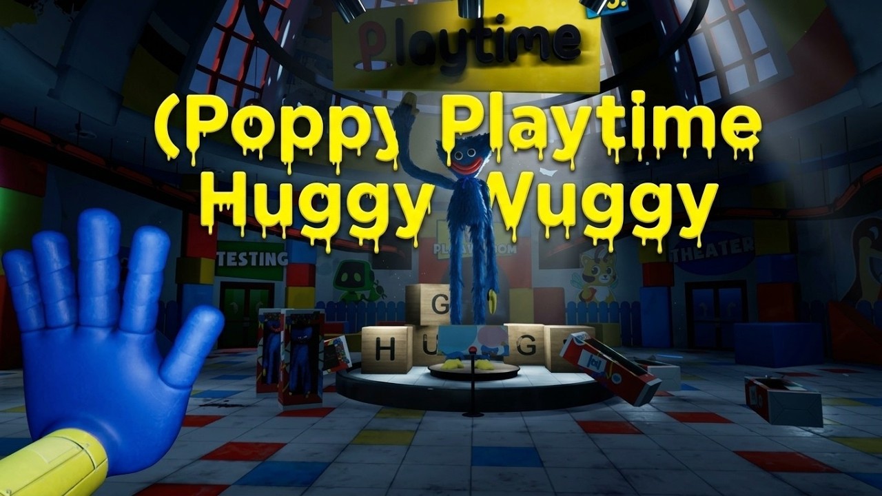 POPPY PLAYTIME HUGGY WAGGY CHAPTER 1. GAME HOROR APA BUKAN?!