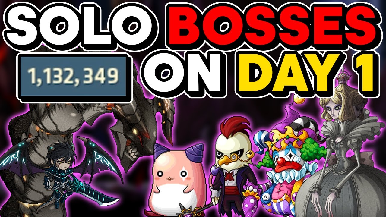 0 to 1,000,000 Combat Power On Fresh MapleStory Account