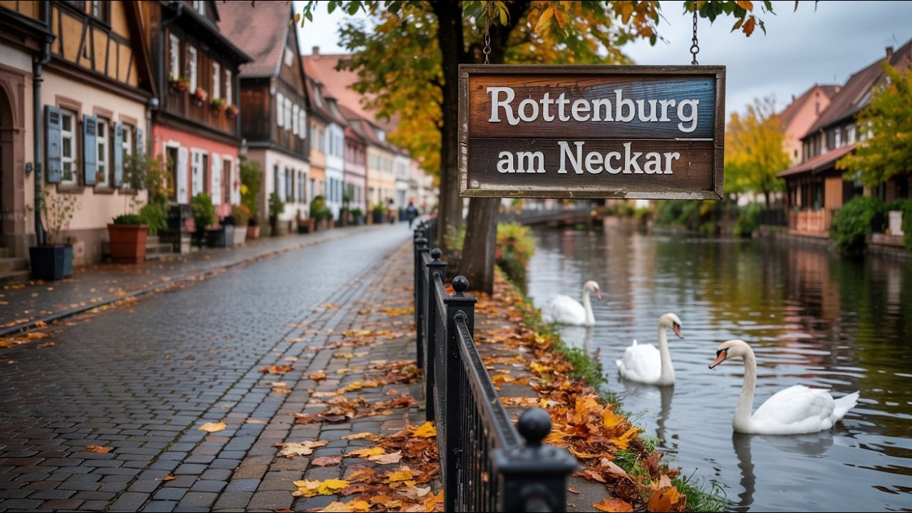 ✨ Rottenburg am Neckar: Сказочная прогулка по средневековой жемчужине Германии