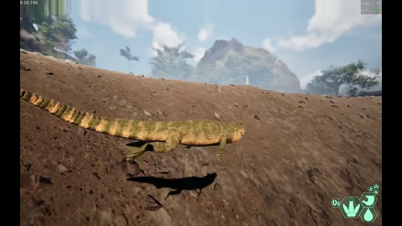The Isle Evrima Deinosuchus Spawn to Full grown No Commentary
