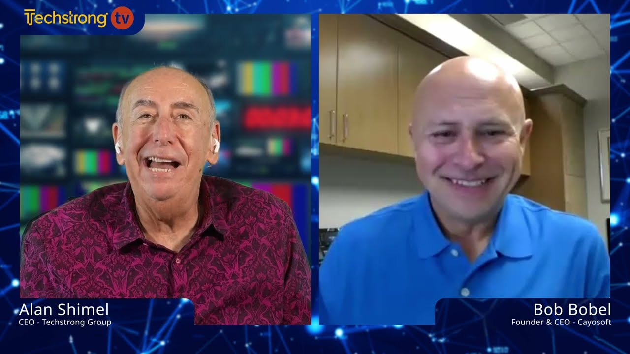 Robert Bobel talks hybrid identity & founding Cayosoft with TechStrong TV