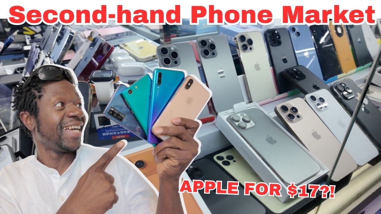 I Bought 4 Phones in Shanghai (China) Secondhand Phone Market for 120 Yuan Apple, Huawei & More