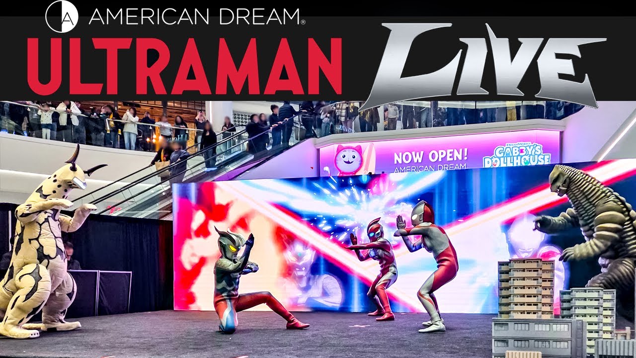 Front Row Ultraman Live at the American Dream Mall, New Jersey 2025 First Show Day 1 Full Video