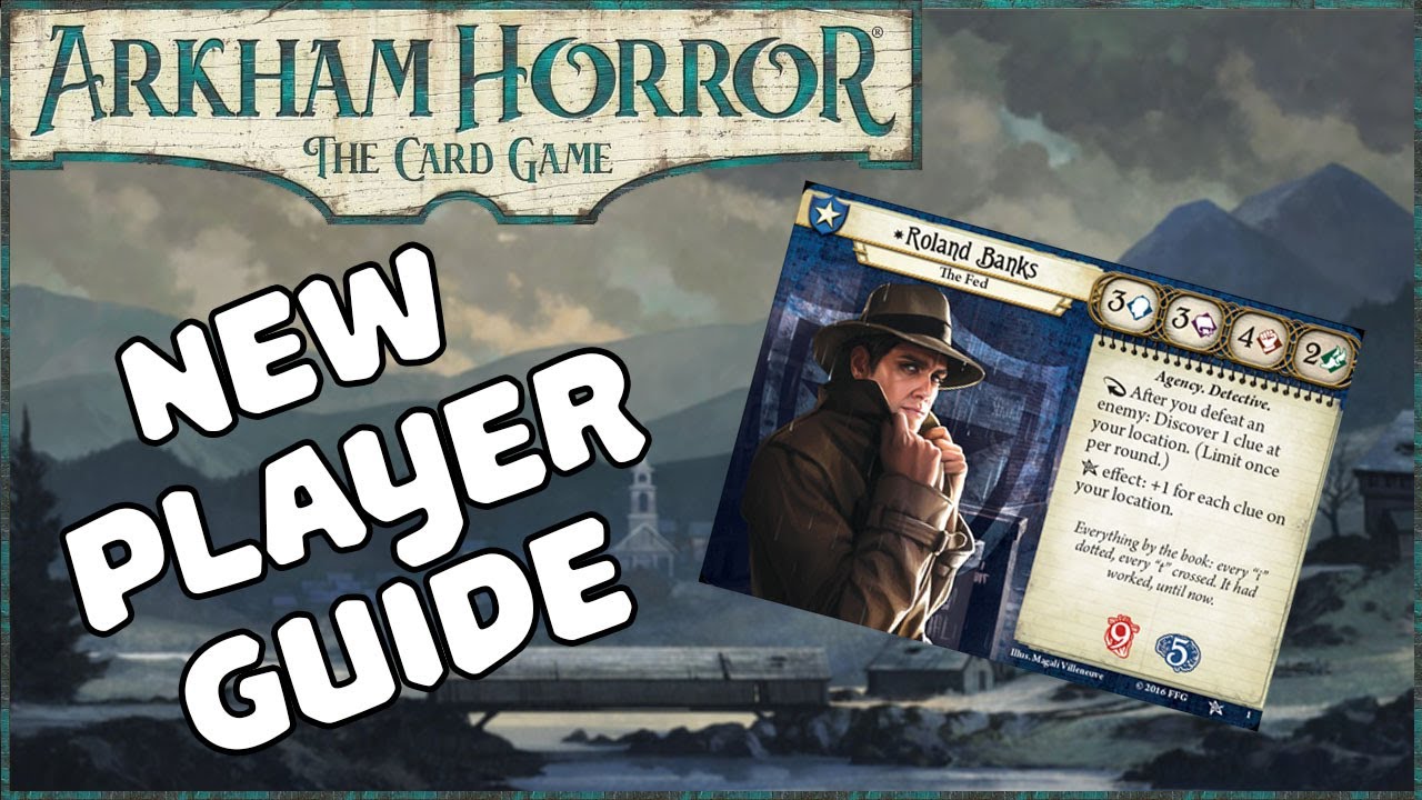 NEW PLAYER DECK FOR ROLAND BANKS | Arkham Horror: The Card Game