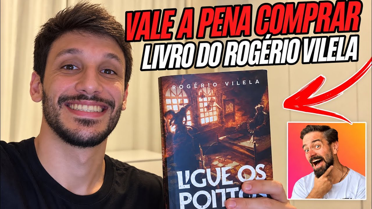 Esse livro vai explodir sua mente! | Ligue os Pontos - Rog&eacute;rio Vilela