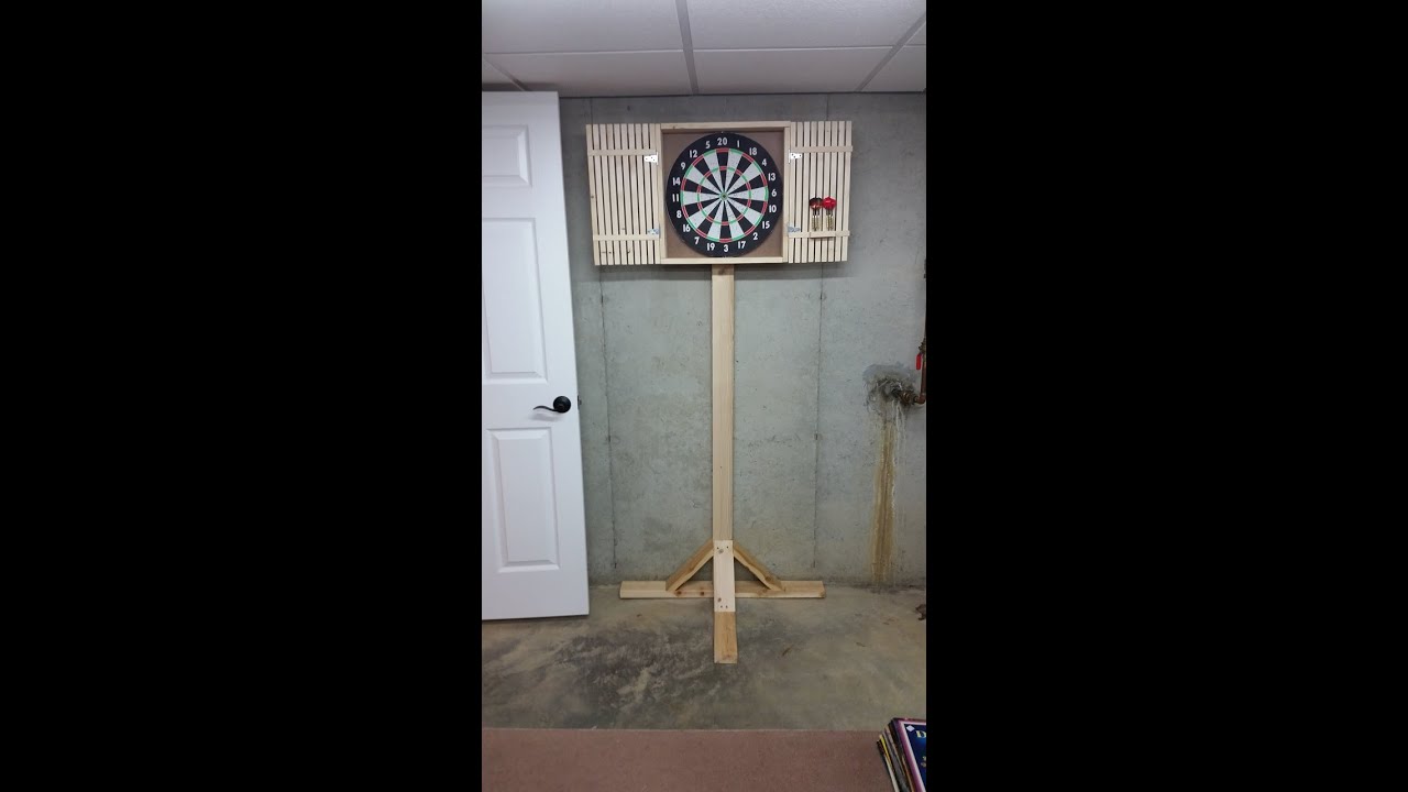 Dart Board Cabinet Stand