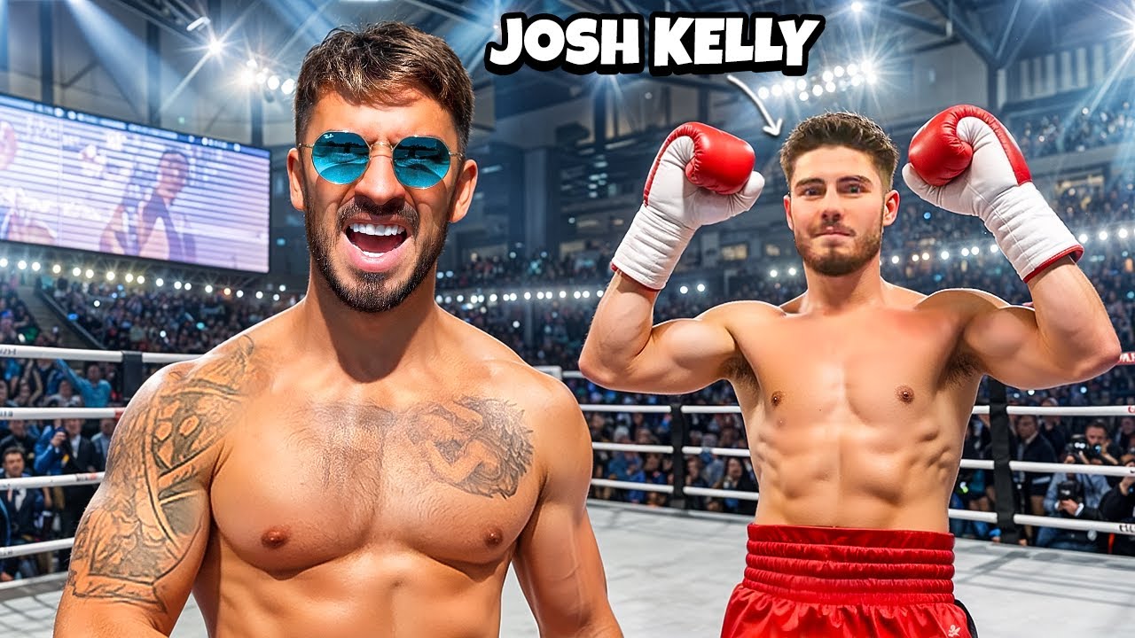 Sparring with British champ JOSH KELLY