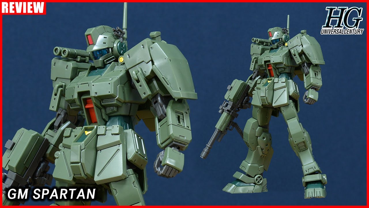 입문한지 얼마 안 된 사람에게도 추천하고픈 멋'짐!' - HGUC 1/144 짐 스파르탄 [REVIEW] (EN, JP, ZH-CHT, KR Sub)