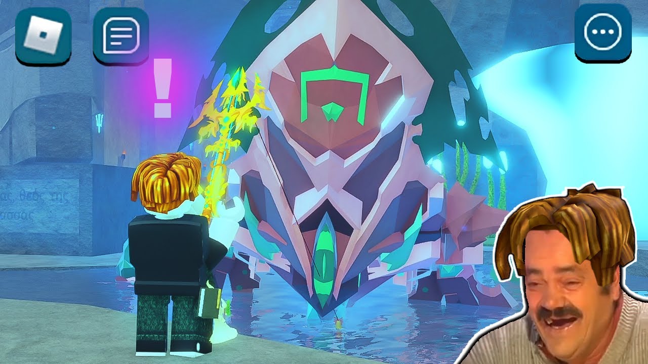 ROBLOX Fisch Funny Moments (ATLANTIS)