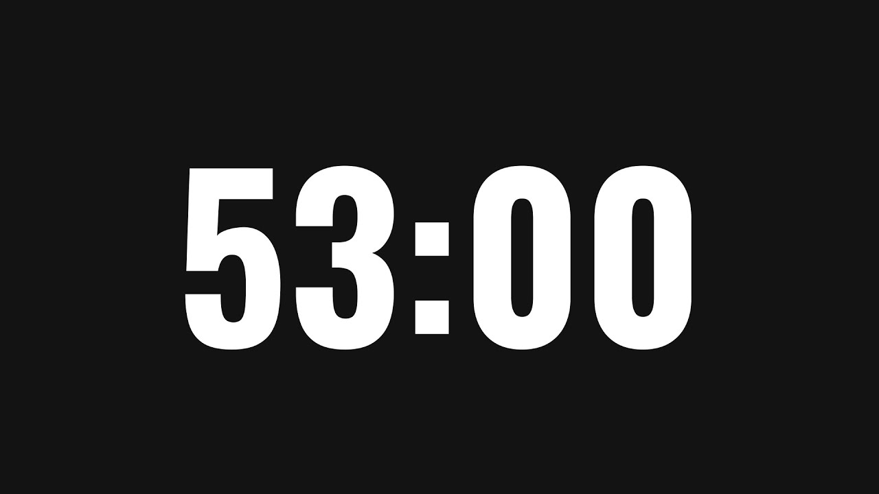 Таймер 53 Минут