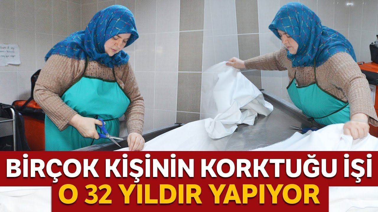 Birçok Kişi Korkarken O 32 Yıldır Bu İşi Yapıyor: Kadın Gassallar