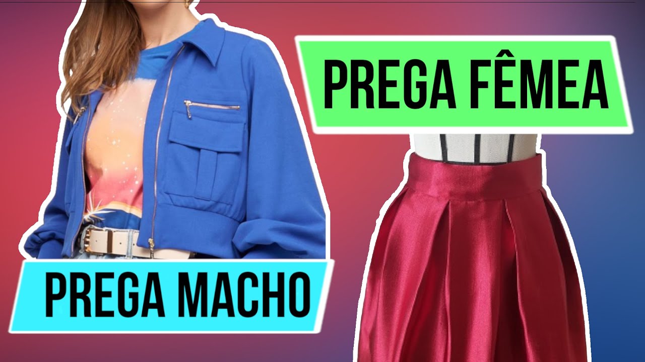 Prega Macho e Prega F&ecirc;mea. Qual &eacute; a diferen&ccedil;a ?