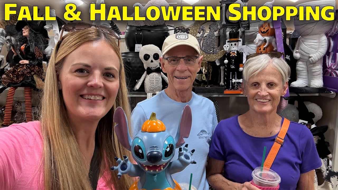 Fall & Halloween Shopping Spree 🍂🎃 | HomeGoods, Hobby Lobby, Michael's + Big Haul! - August 2025