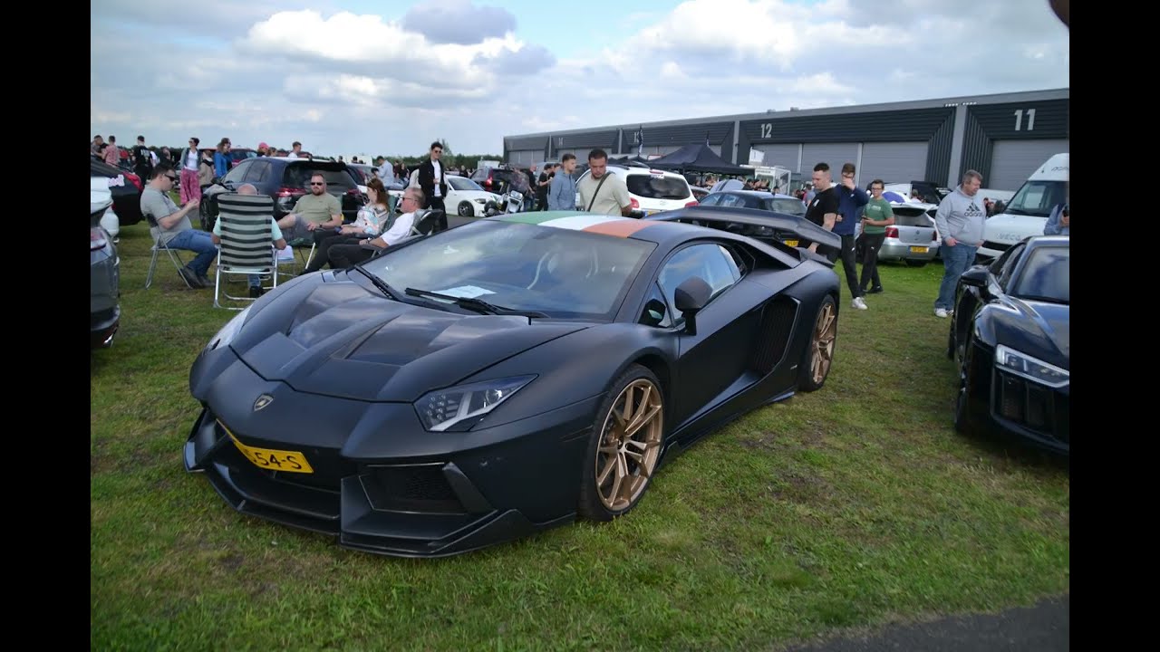 Hart voor auto's showtime Breda Airport!!