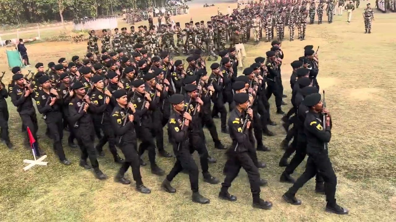 Assam Police,Assam Commando, BSF|| CISF || CISF ||  Parade practice 