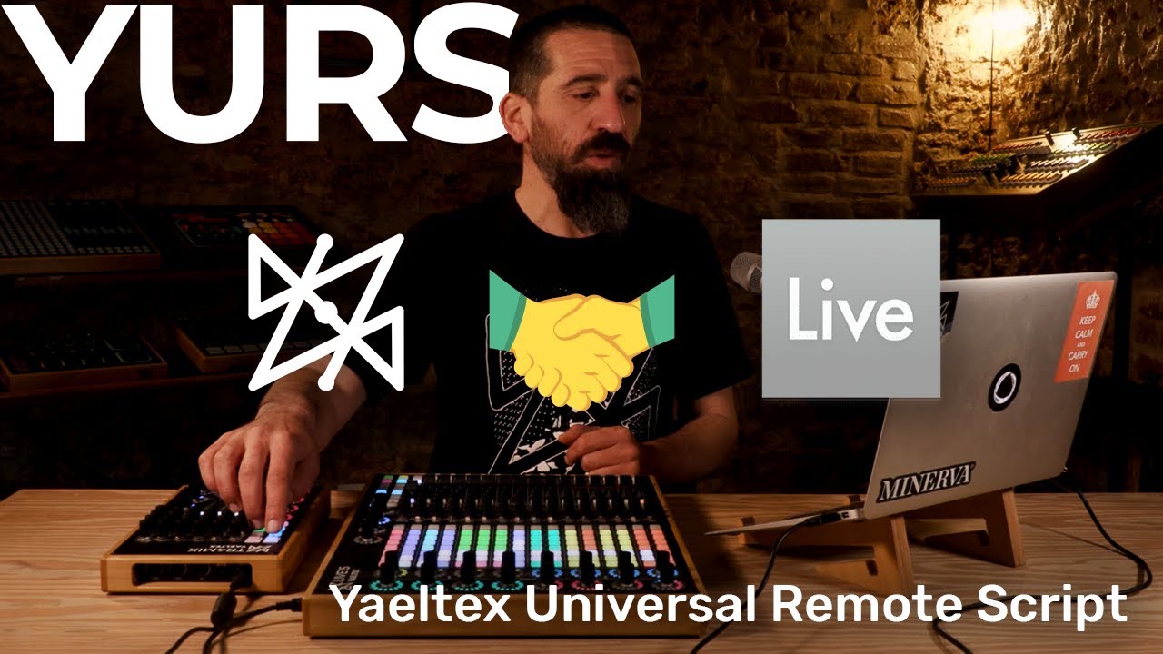 YURS - The YAELTEX Universal Remote Script for deep ABLETON LIVE control