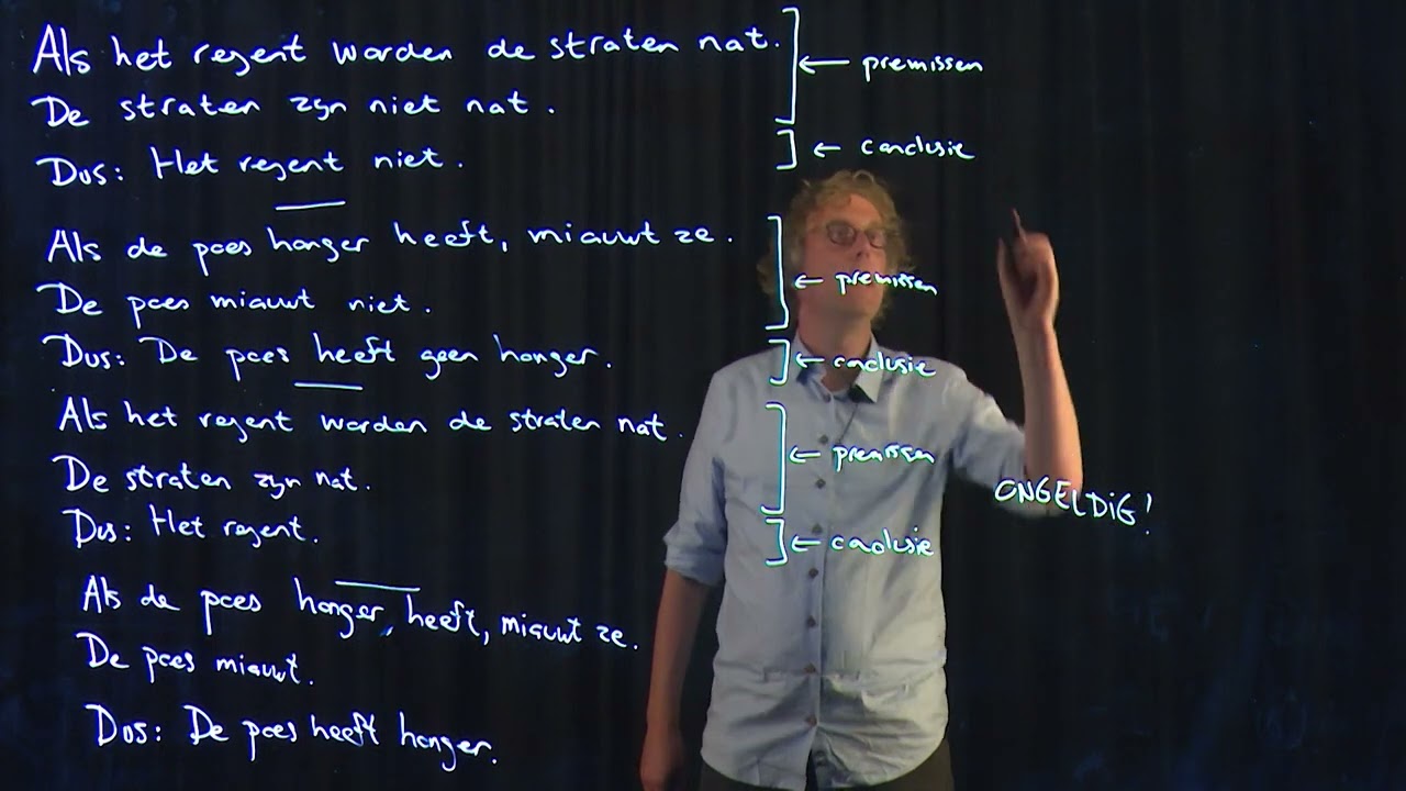 Redeneringen: geldig of niet?