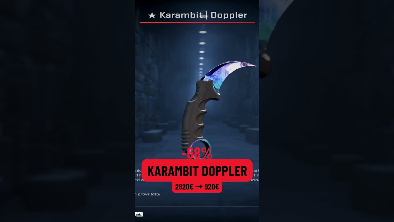 CS knife prices dropped