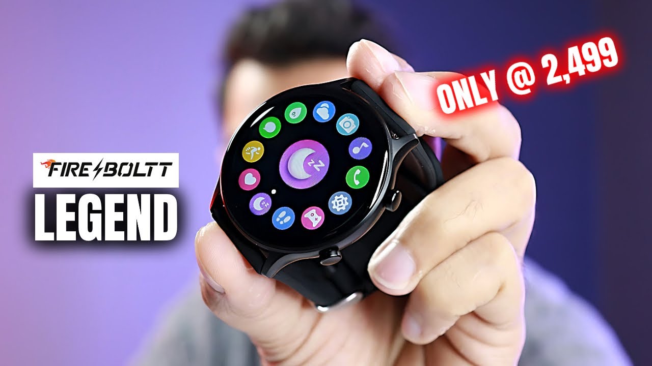 Fire-Boltt Legend | Budget Round Dial SmartWatch with Calling Support | UNBOXING ❗