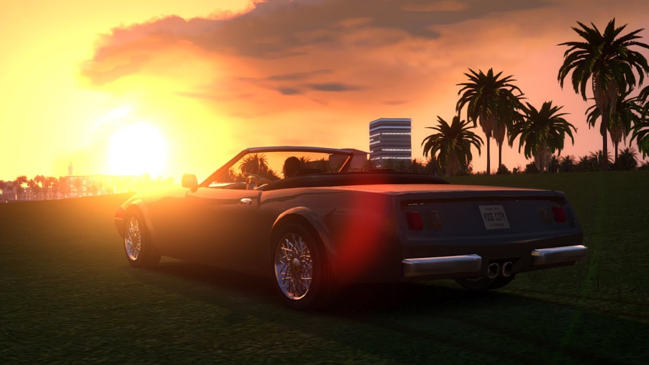 Первый запуск GTA Vice City Nextgen Edition (прохождение №1)