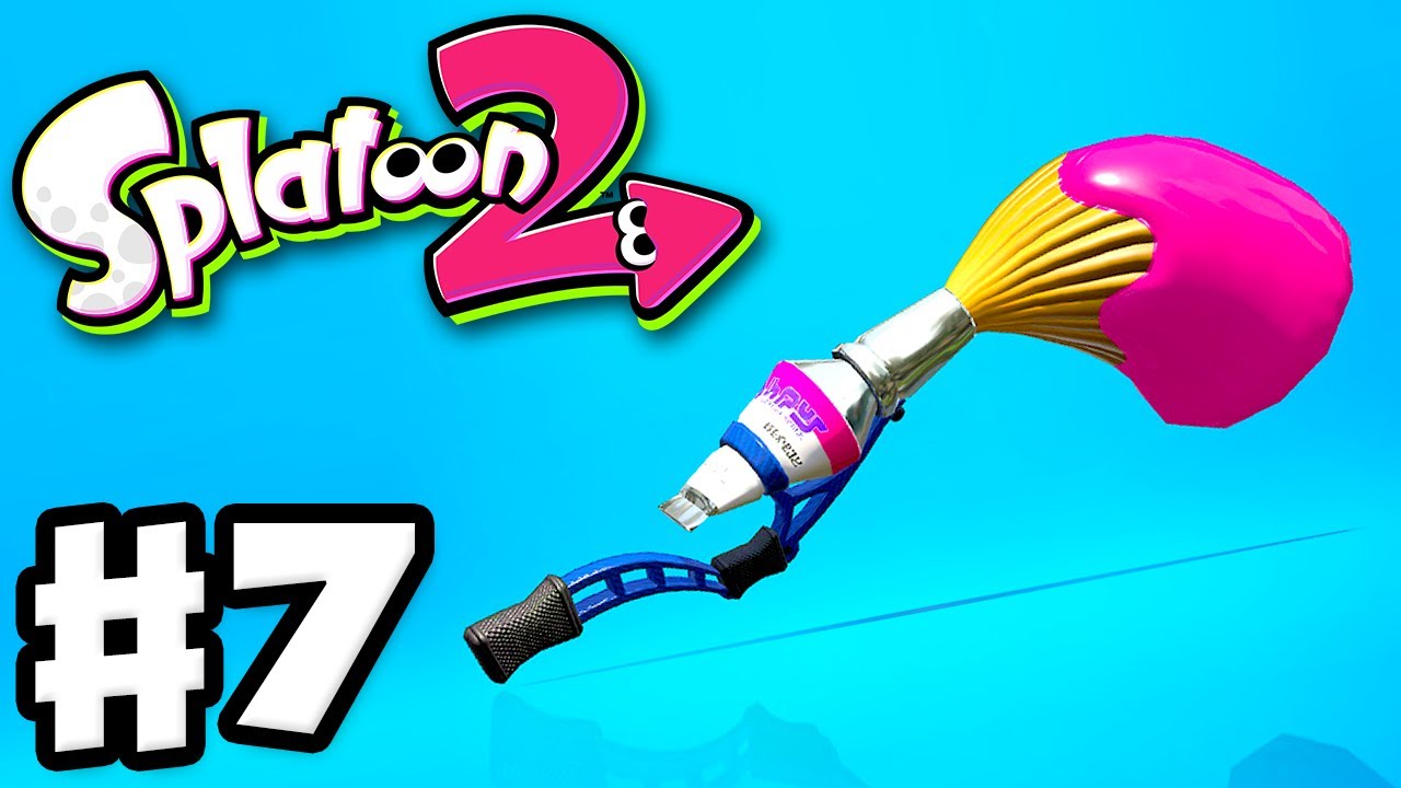 Splatoon 2 - Gameplay Walkthrough Part 7 - The Inkbrush Returns! (Nintendo Switch)