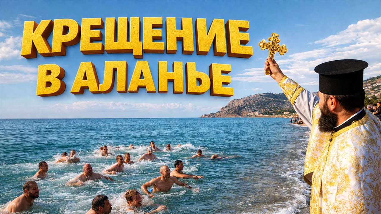 «Крест в Средиземном море: Крещение под солнцем Аланьи»
